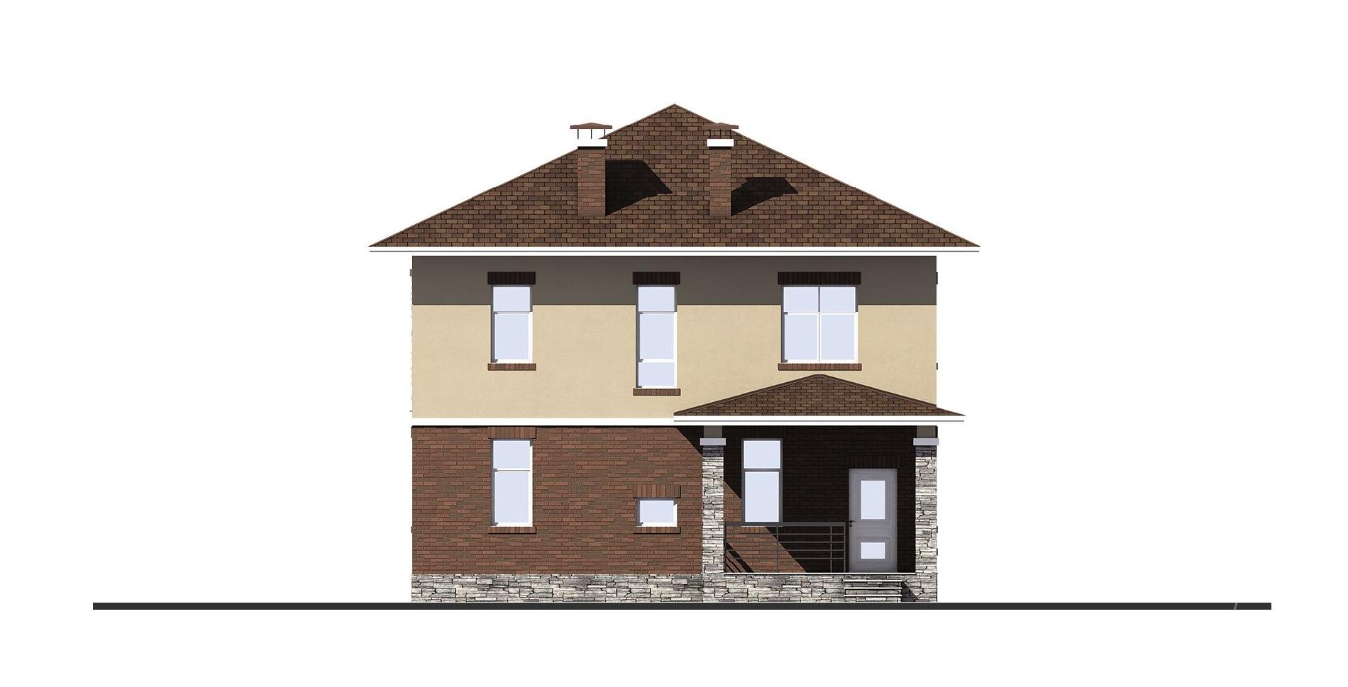 Фасады проекта дома №m-406 m-406_f (4).jpg